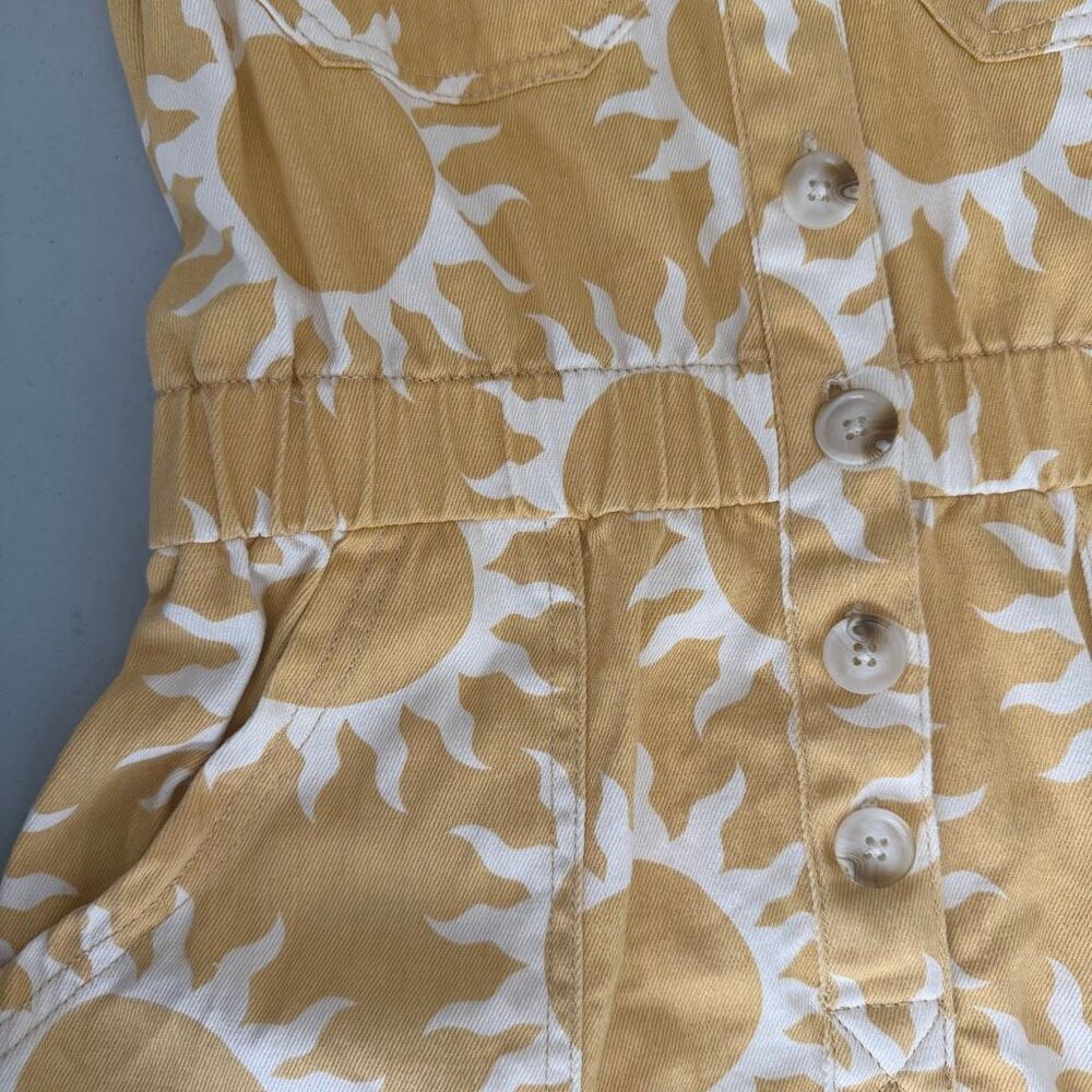 Show Me Your Mumu Canon Sun Romper Yellow Sz M - Picture 9 of 13